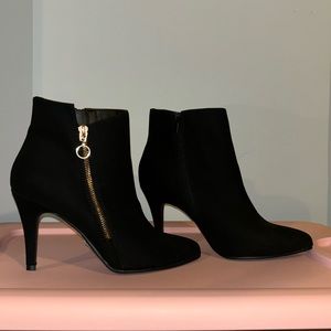 Metoo Faux Suede bootie